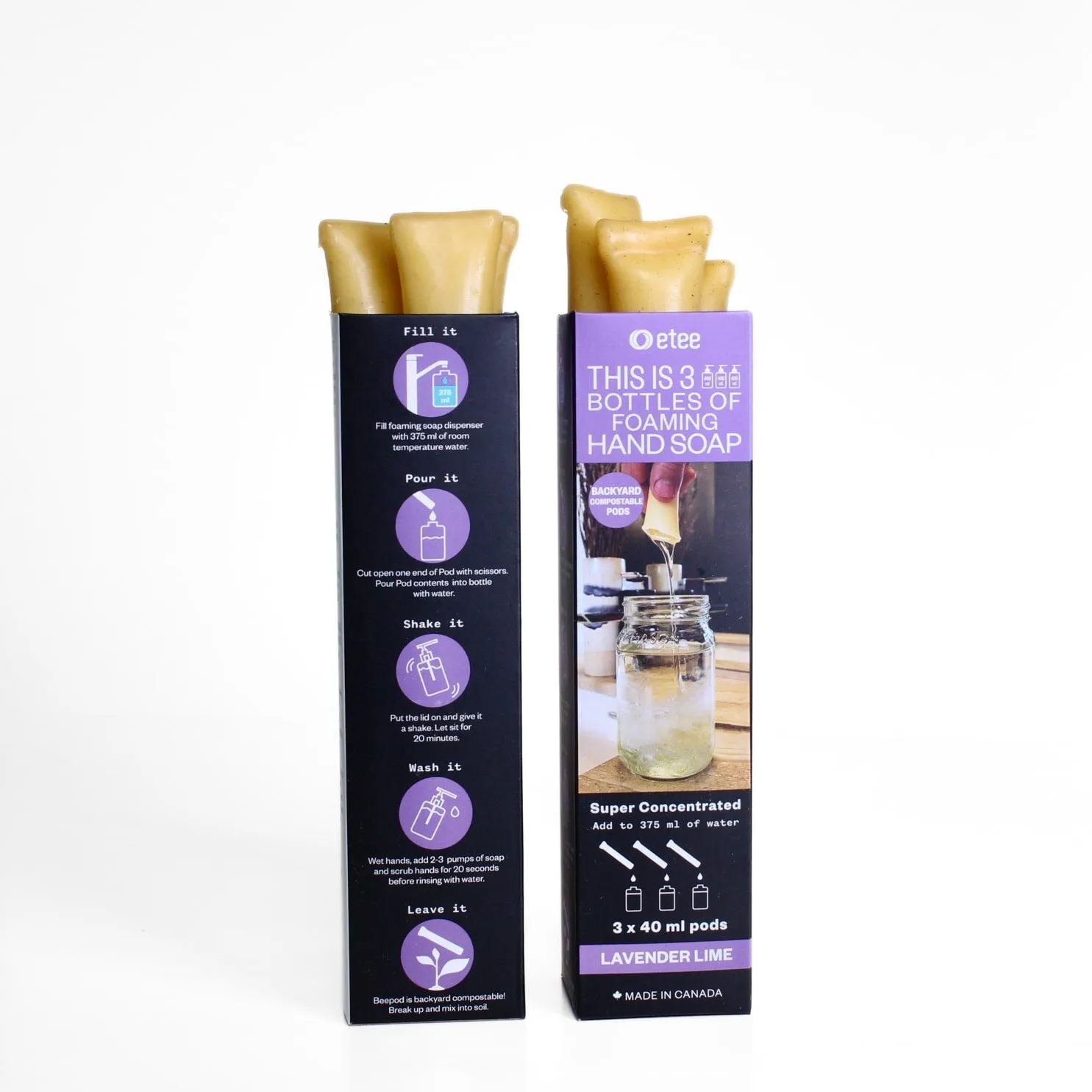 Lavender Lime Foaming Hand Soap Concentrate