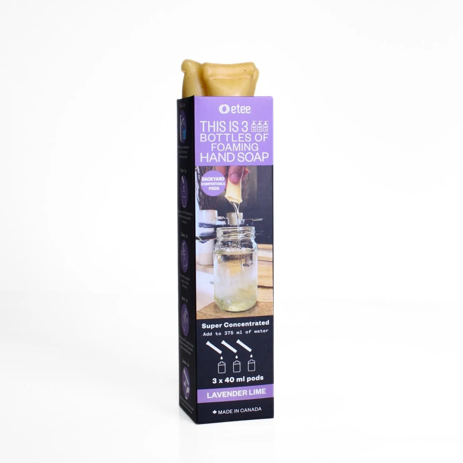 Lavender Lime Foaming Hand Soap Concentrate