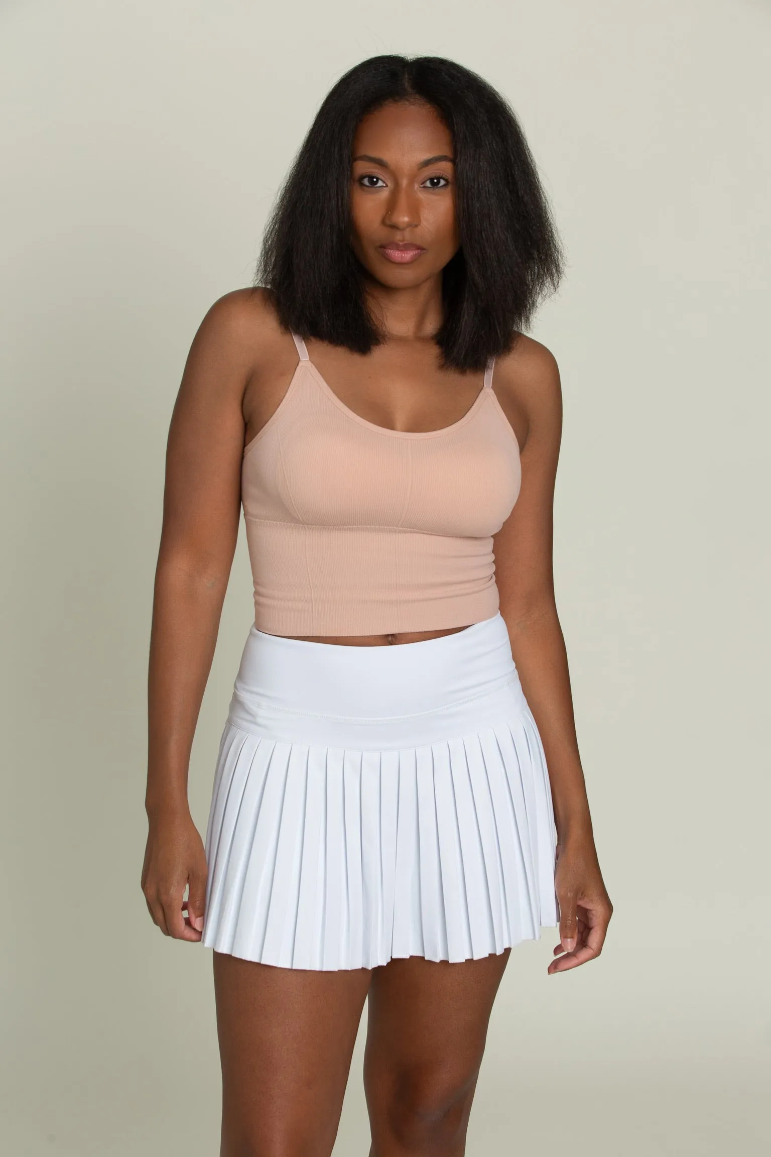 Light Pink Original Ribbed Yoga Tank Top
