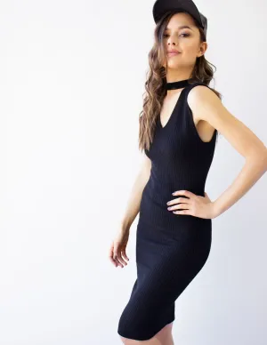 MABE DRESS- BLACK