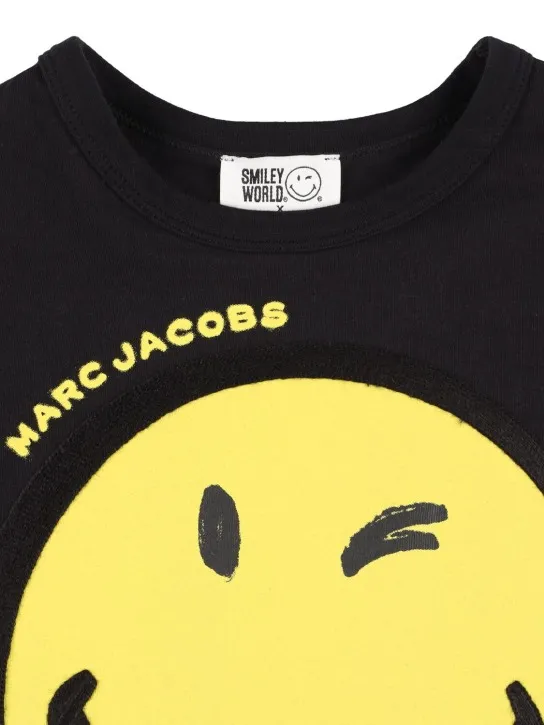 Marc Jacobs   Cotton jersey cropped t-shirt 