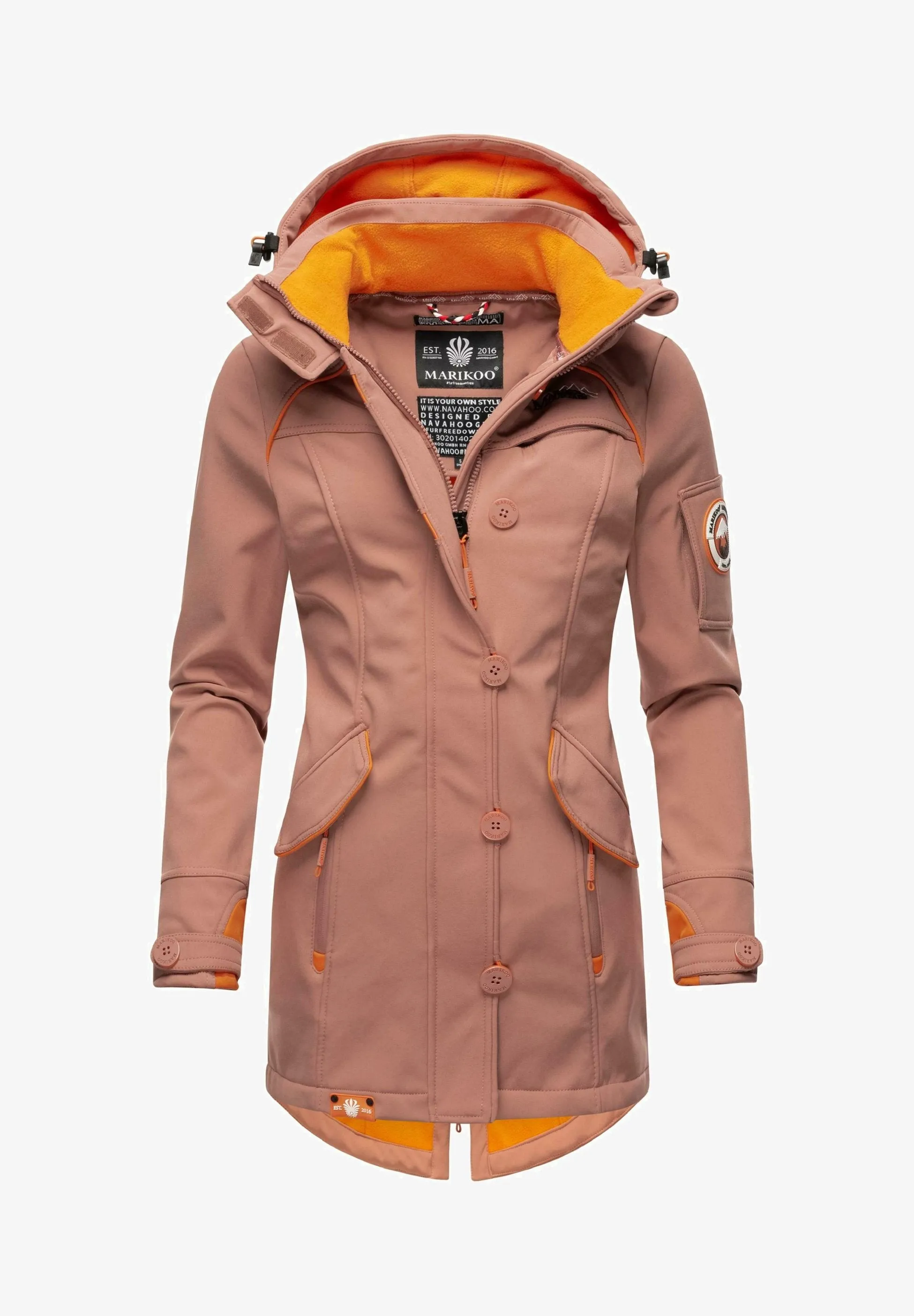 Marikoo parka, terracotta
