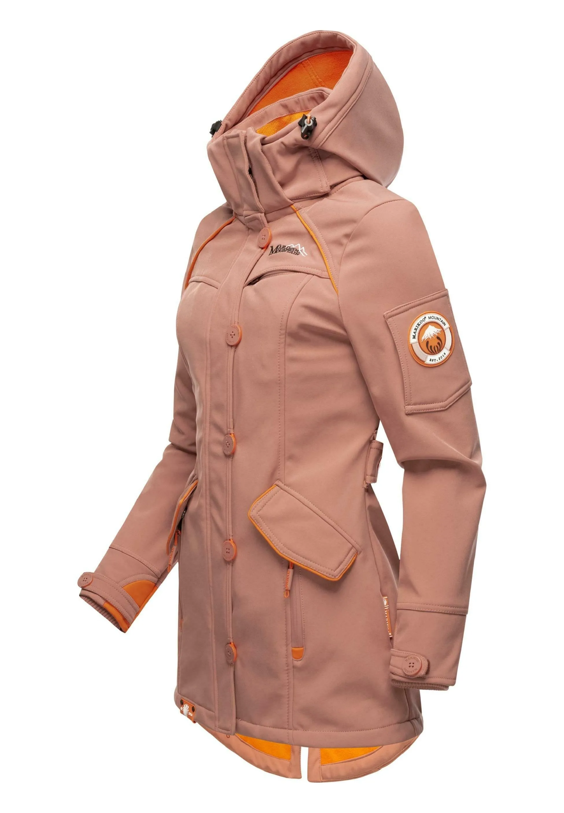Marikoo parka, terracotta