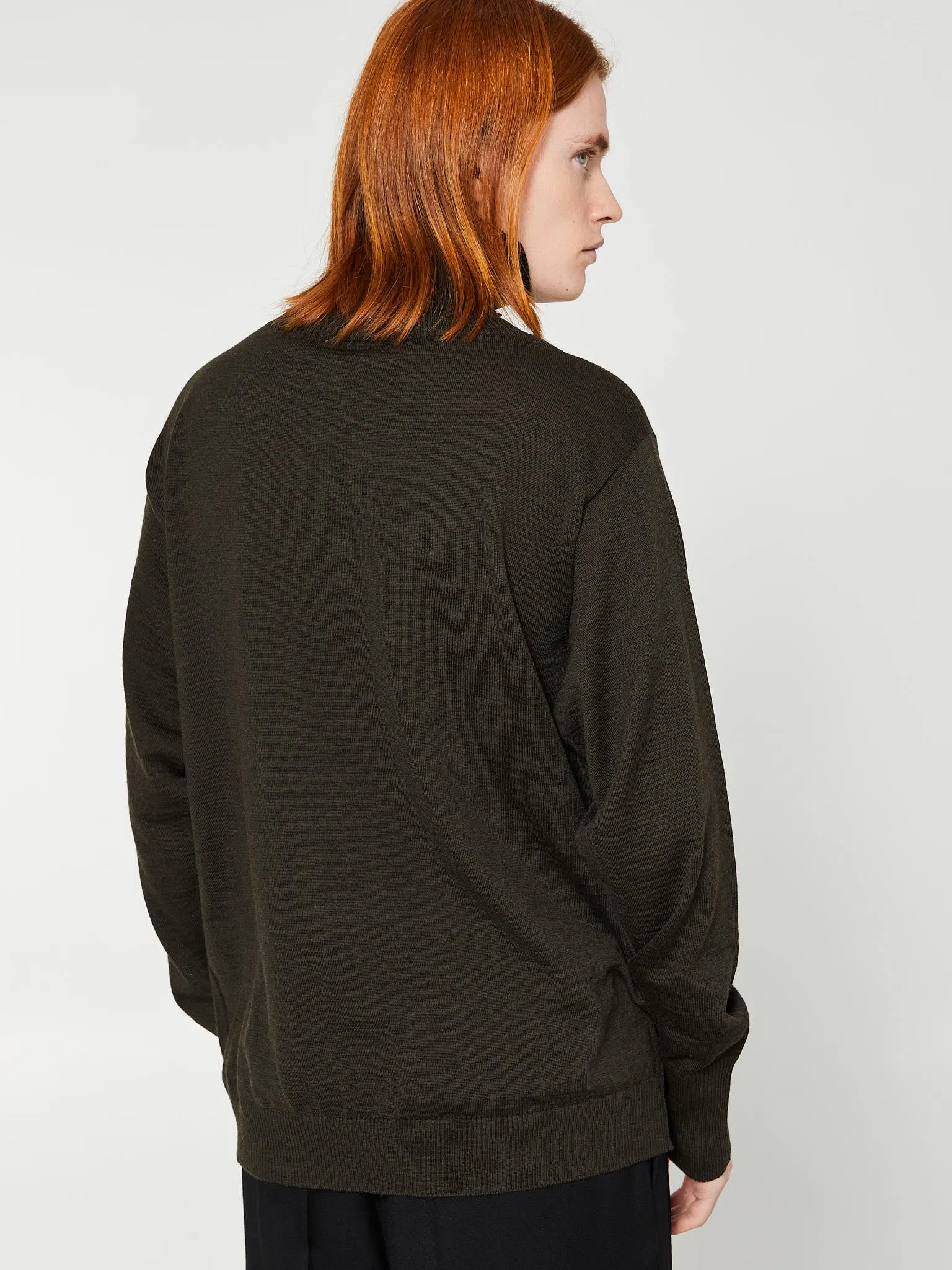 Marine Turtleneck in Hunting Green