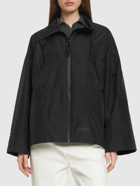 Max Mara   Fastoso tech jacket w/ drawstring 
