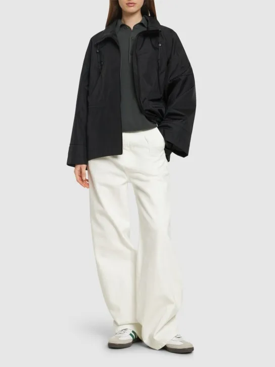 Max Mara   Fastoso tech jacket w/ drawstring 