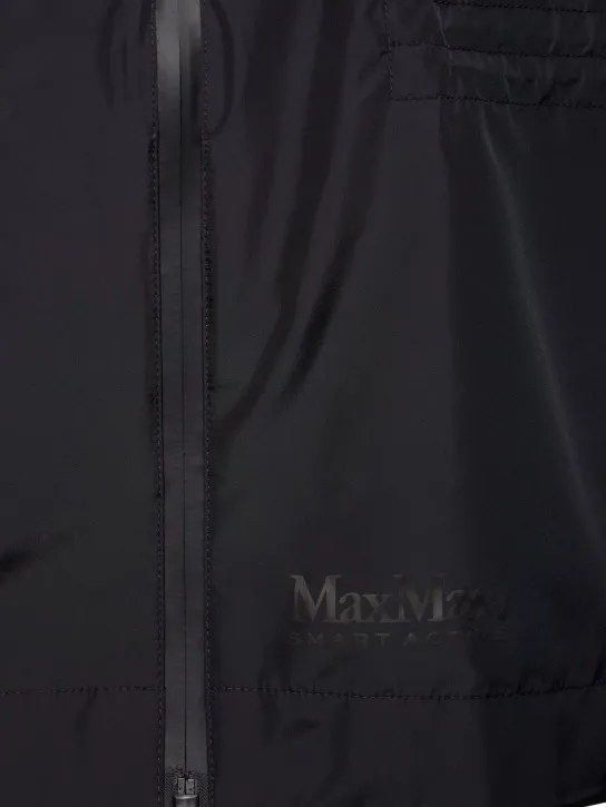 Max Mara   Fastoso tech jacket w/ drawstring 