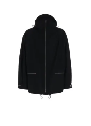 MELTON HOODIE JACKETS