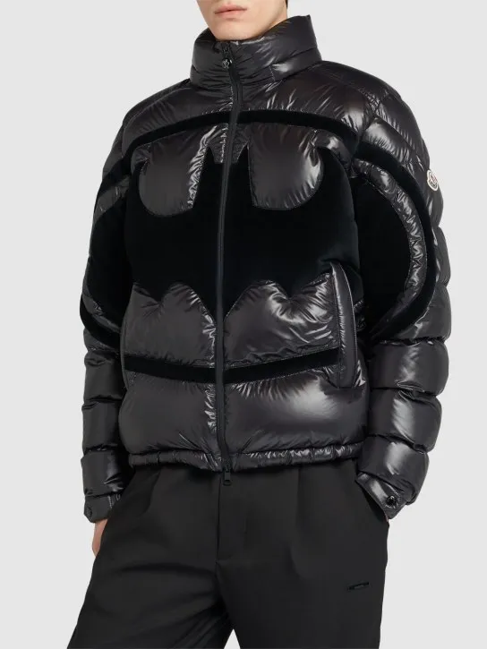 Moncler   Solander shiny tech down jacket 