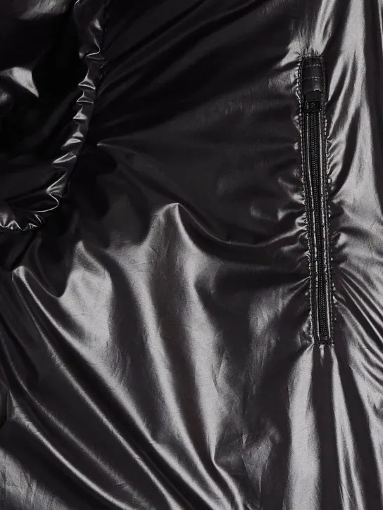 Moncler   Solander shiny tech down jacket 