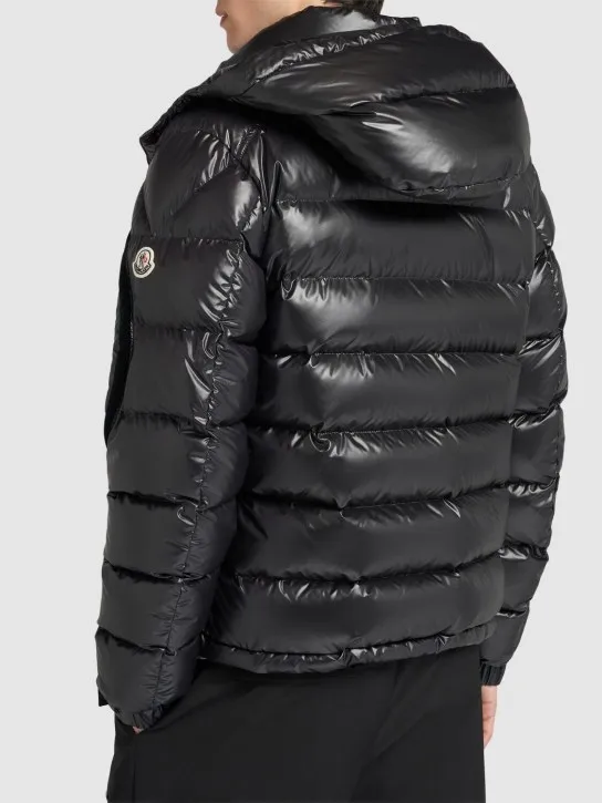 Moncler   Solander shiny tech down jacket 