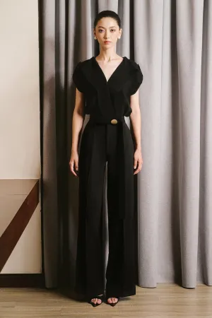Morgan Straight High Waist Spandex Homespun Floor length Pants