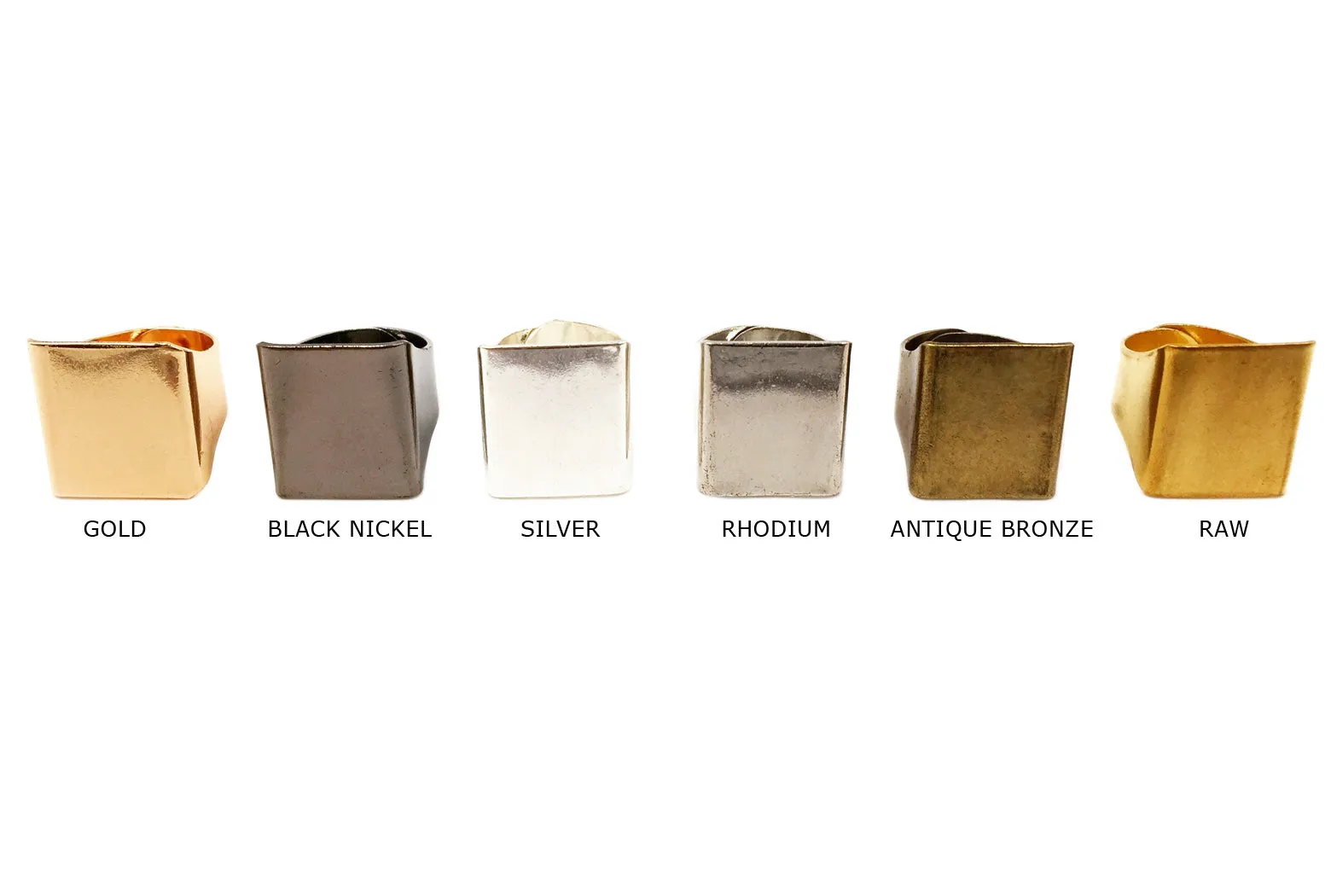 MP2799 Adjustable Rectangular Ring Base CHOOSE COLOR BELOW