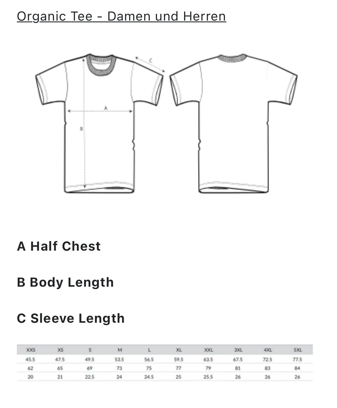 Organic Tee - Serles
