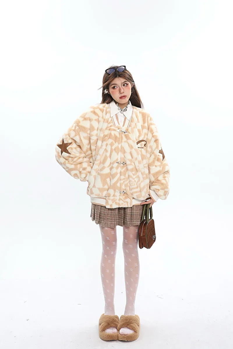 Paisley Plaid Khaki Double Black Mini Belts Pleated Mini Skirt