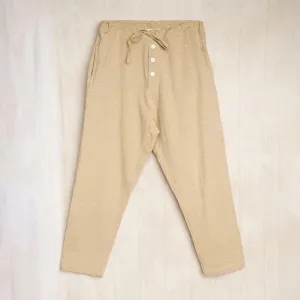 Parachute Pants, Handloom Cotton Mango Ikat