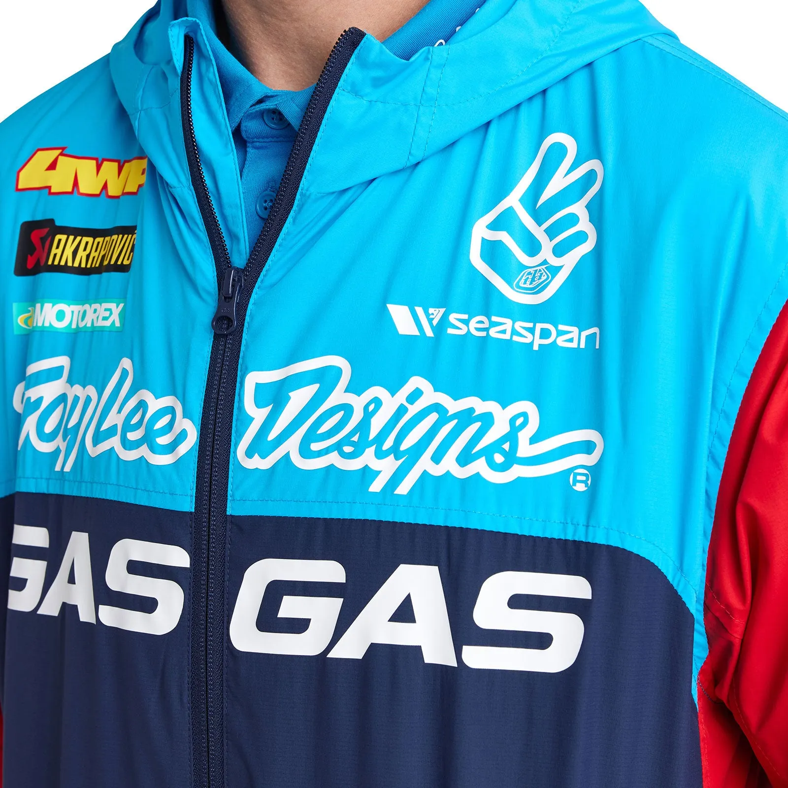 Pit Jacket TLD GasGas Team Navy / Red