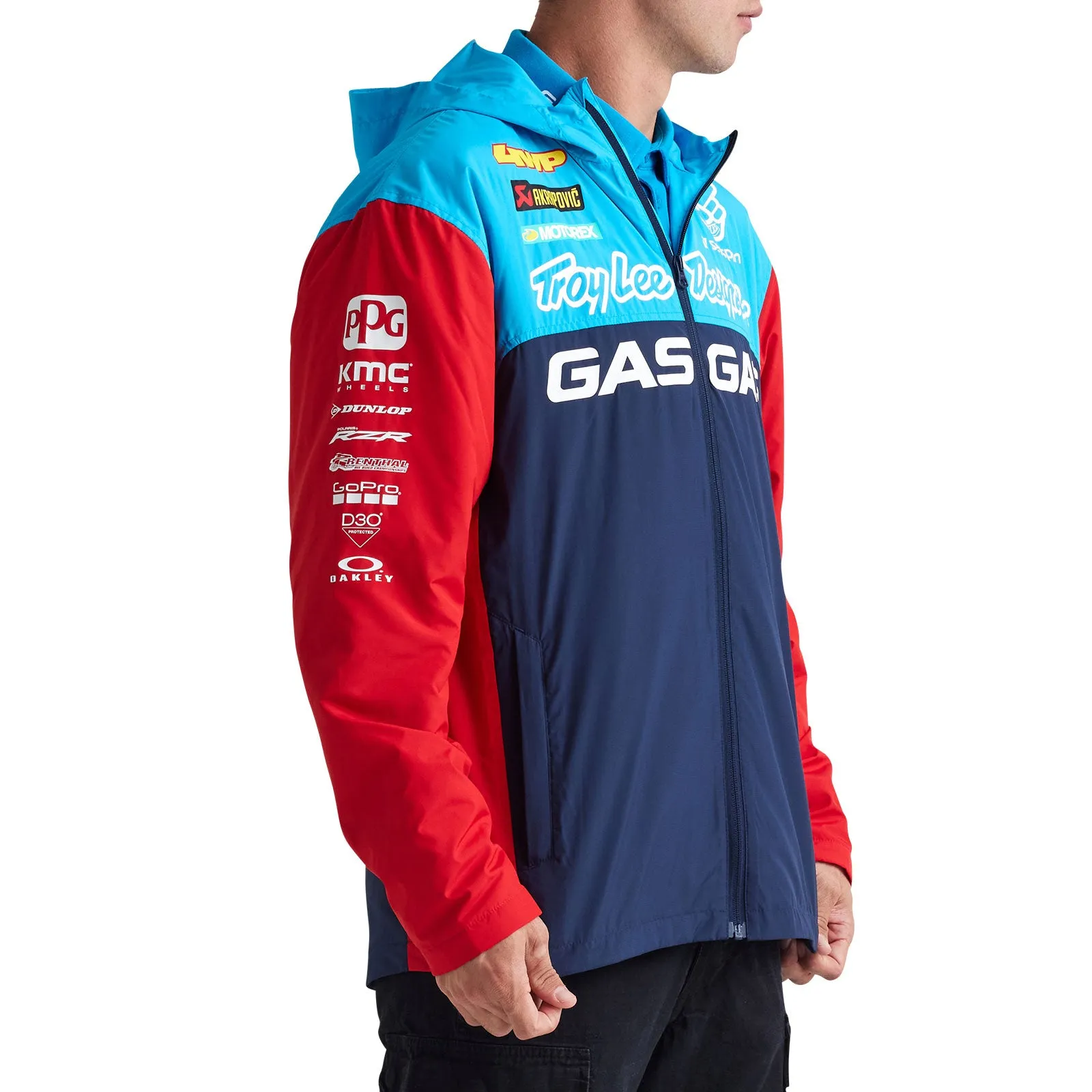 Pit Jacket TLD GasGas Team Navy / Red