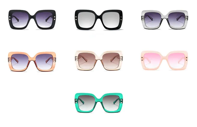 Retro Bold Frame Sunglasses