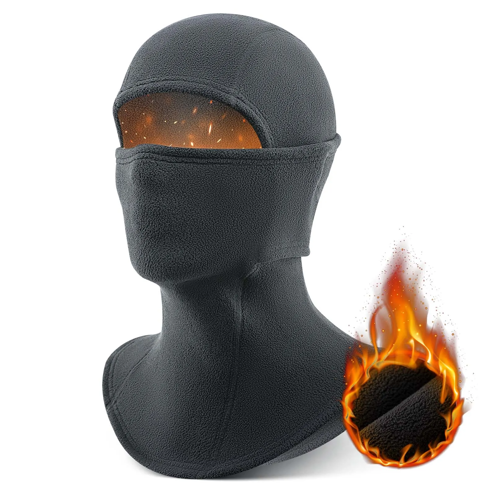 ROCKBROS Balaclava Winter Skimaske Warm Sturmmaske Unisex Einheitsgröße