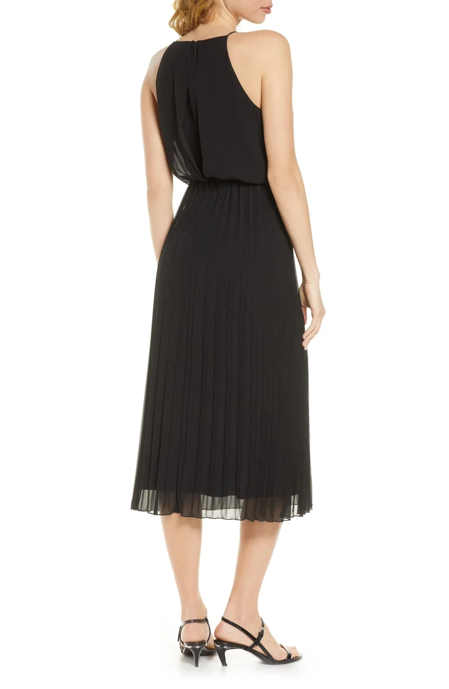 Sam Edelman Pleated Midi Dress