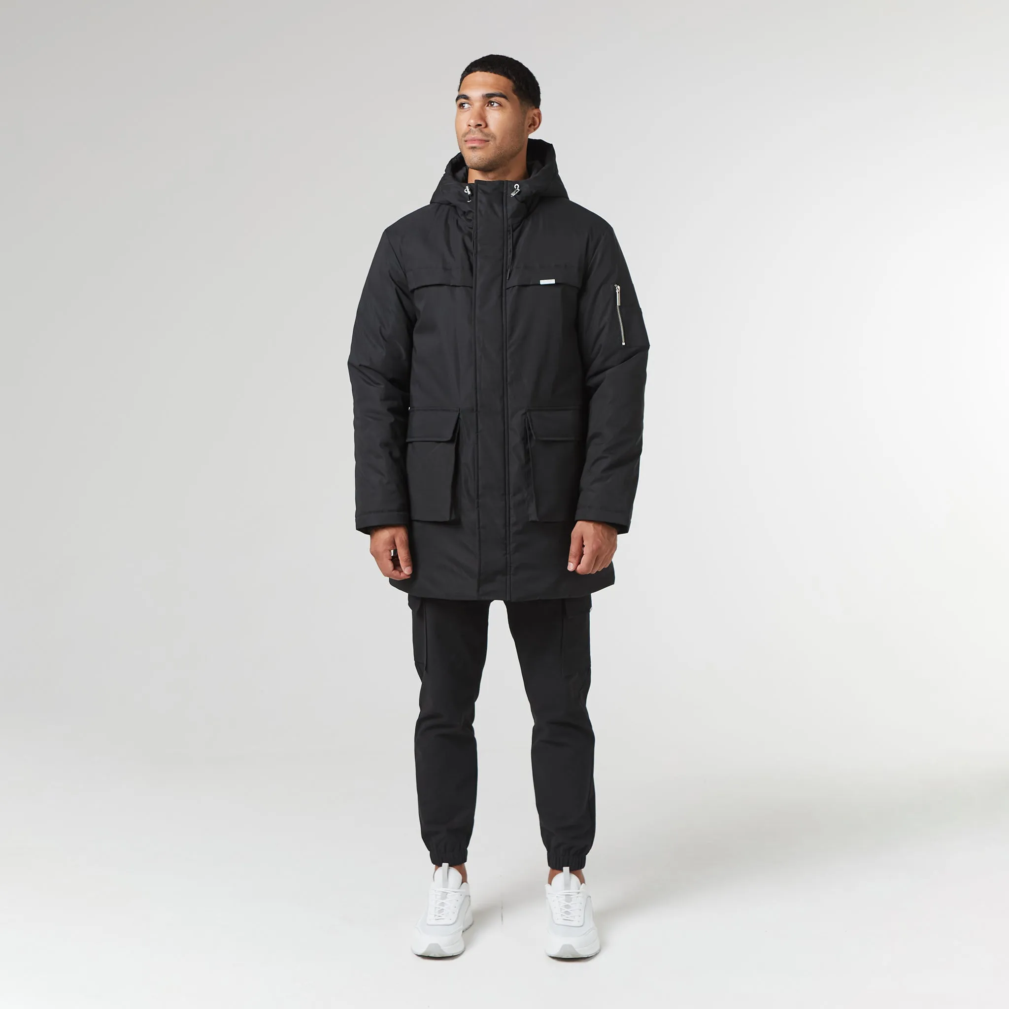 Smart Parka Jacket | Black
