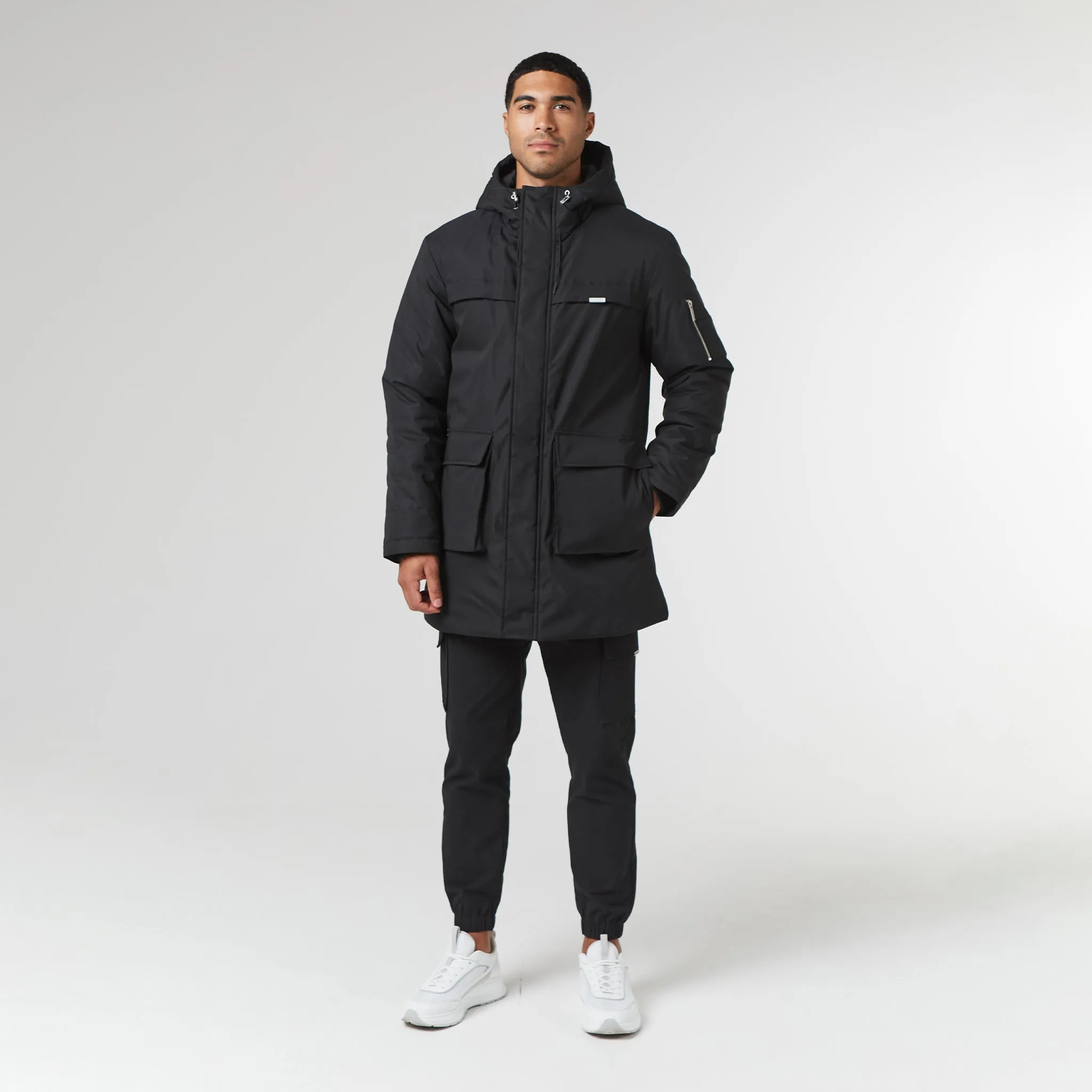 Smart Parka Jacket | Black