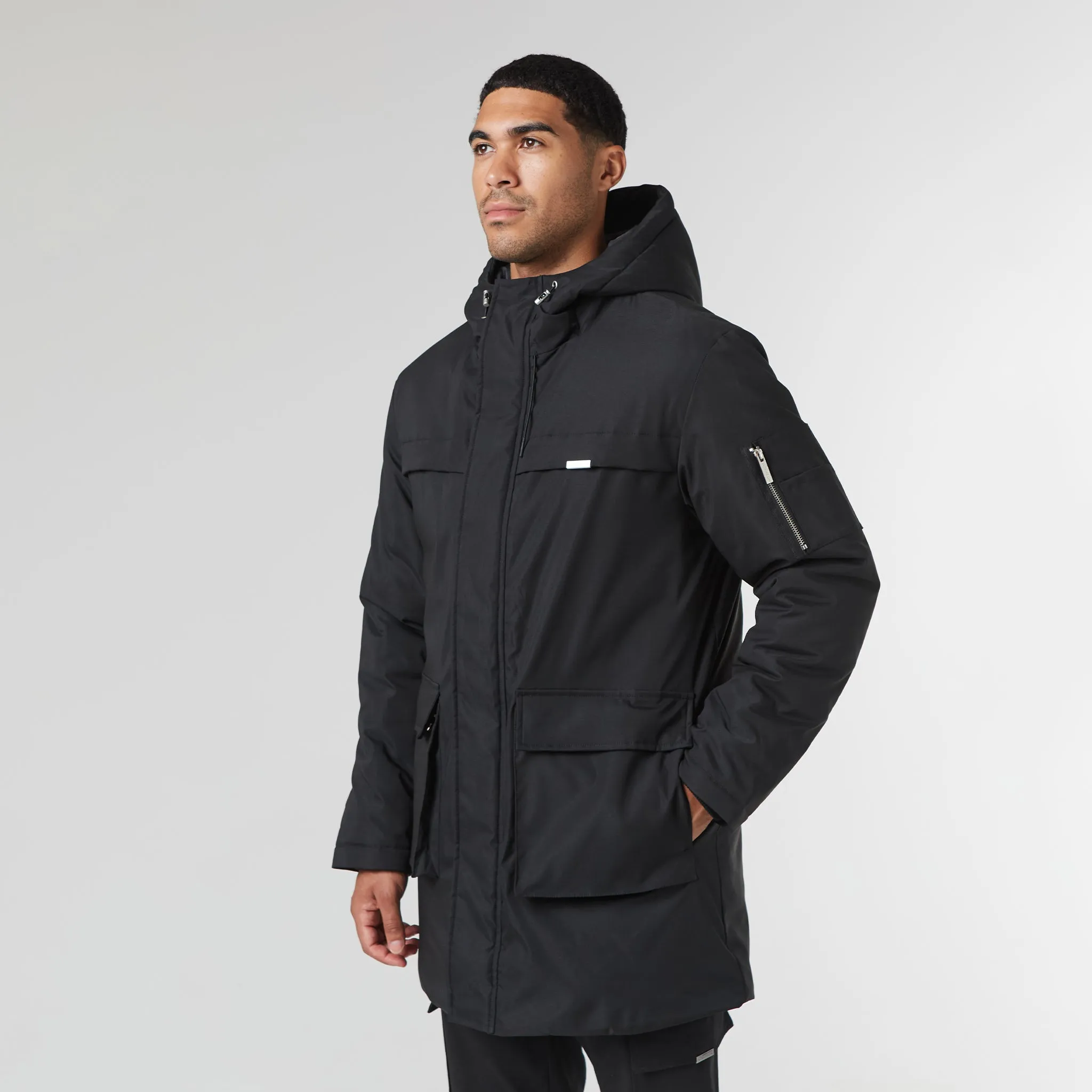 Smart Parka Jacket | Black