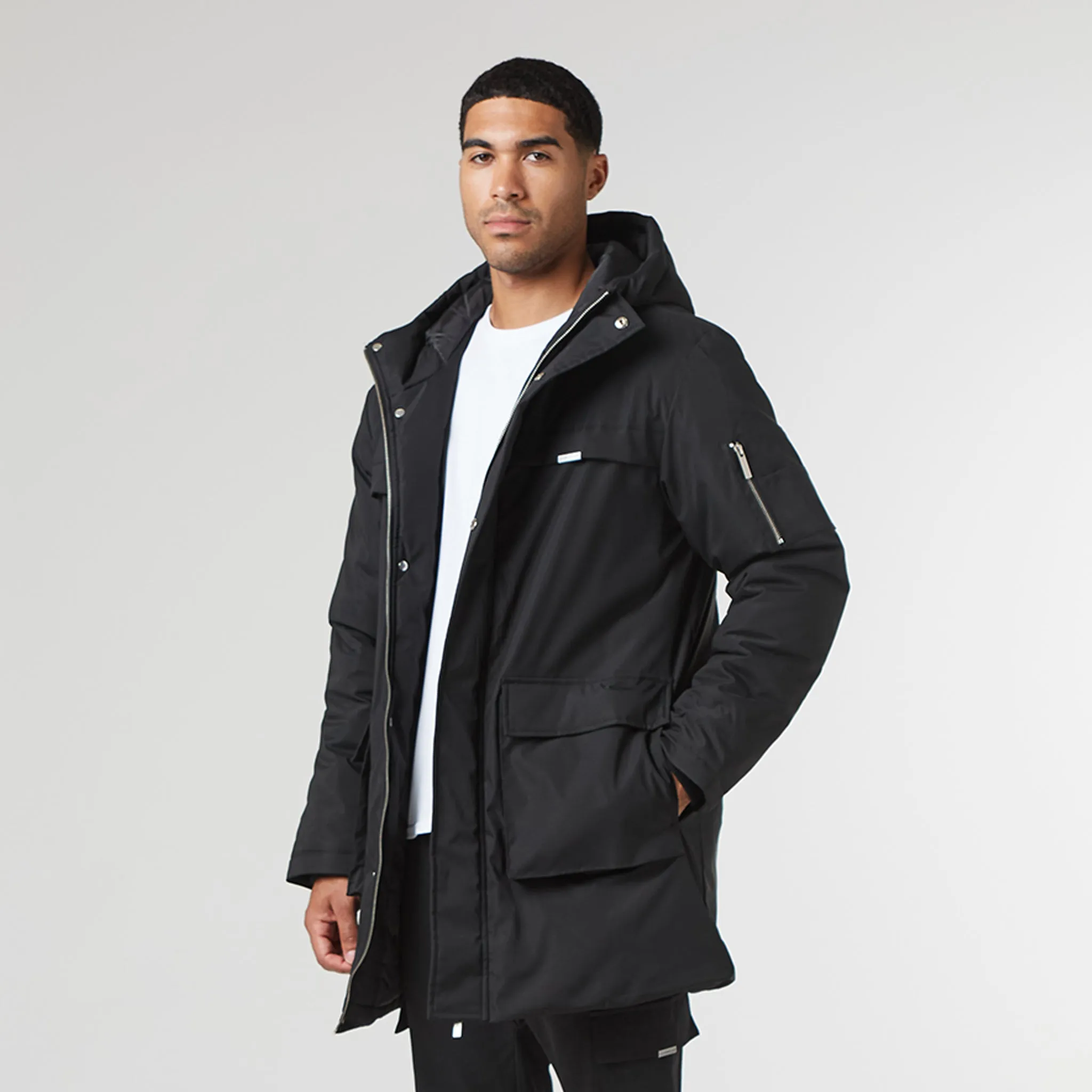 Smart Parka Jacket | Black