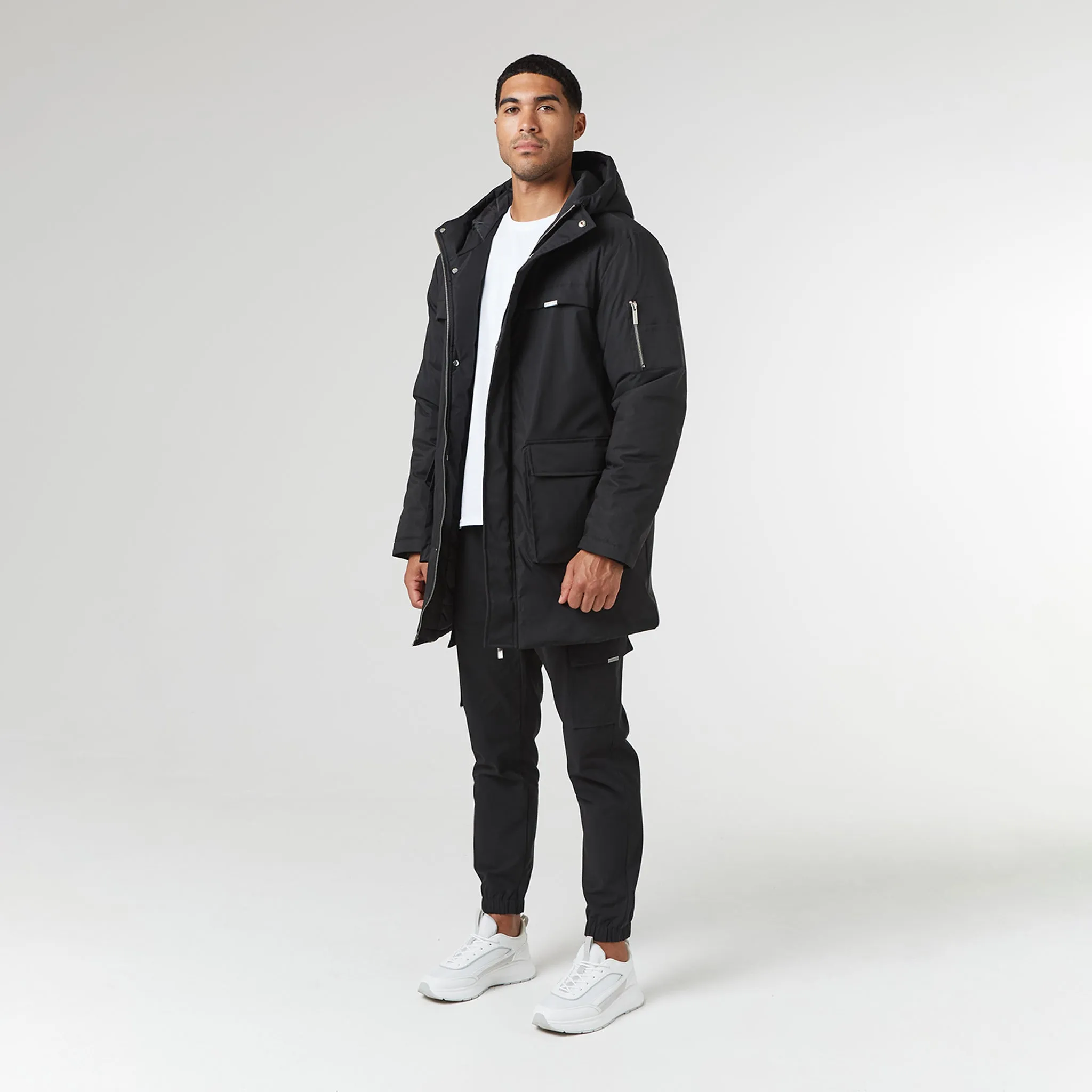 Smart Parka Jacket | Black