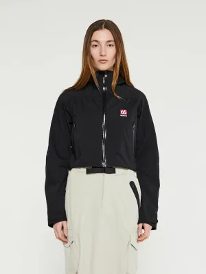 Snaefell W Cropped Neoshell Jacket in Black