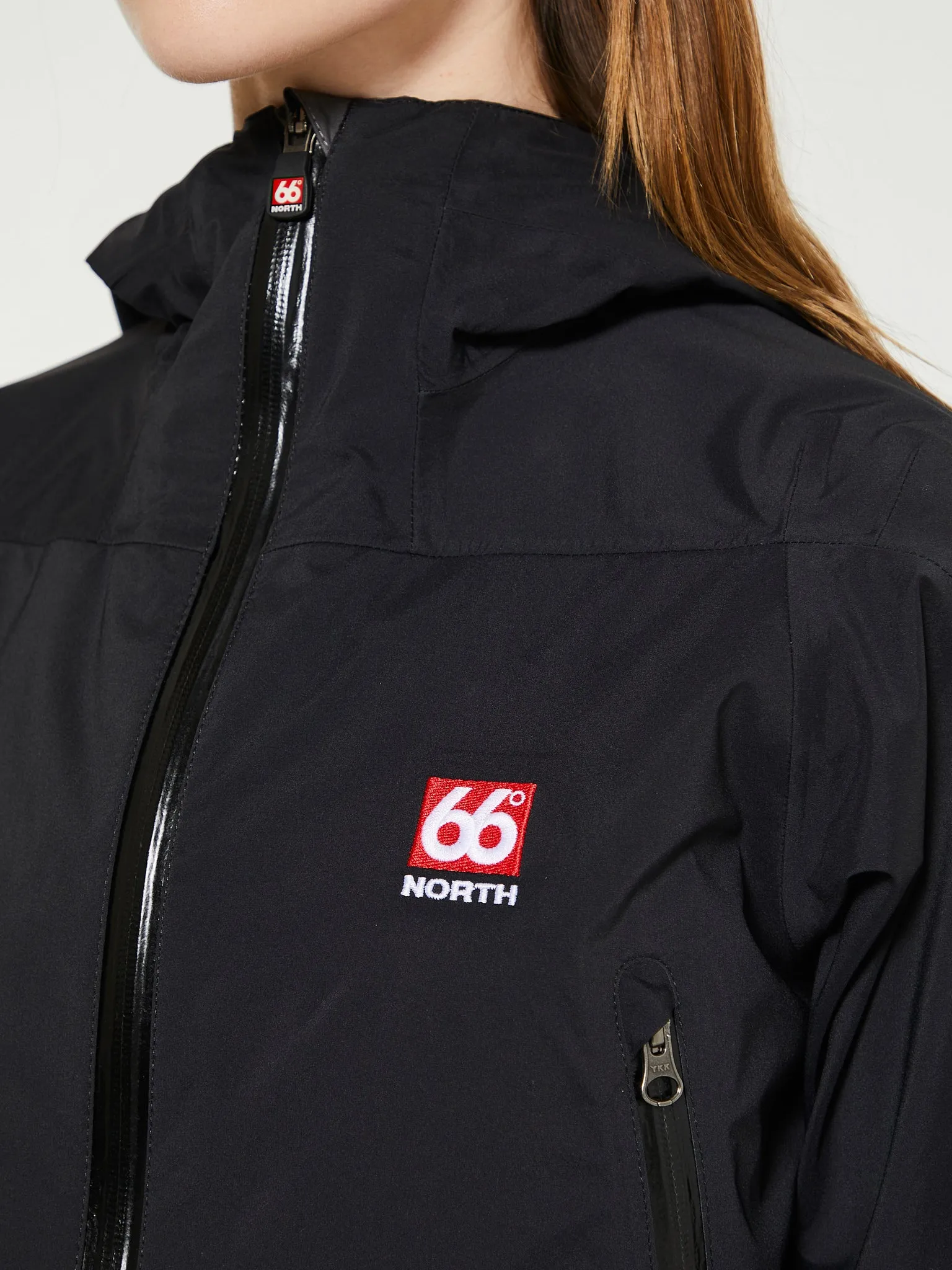 Snaefell W Cropped Neoshell Jacket in Black