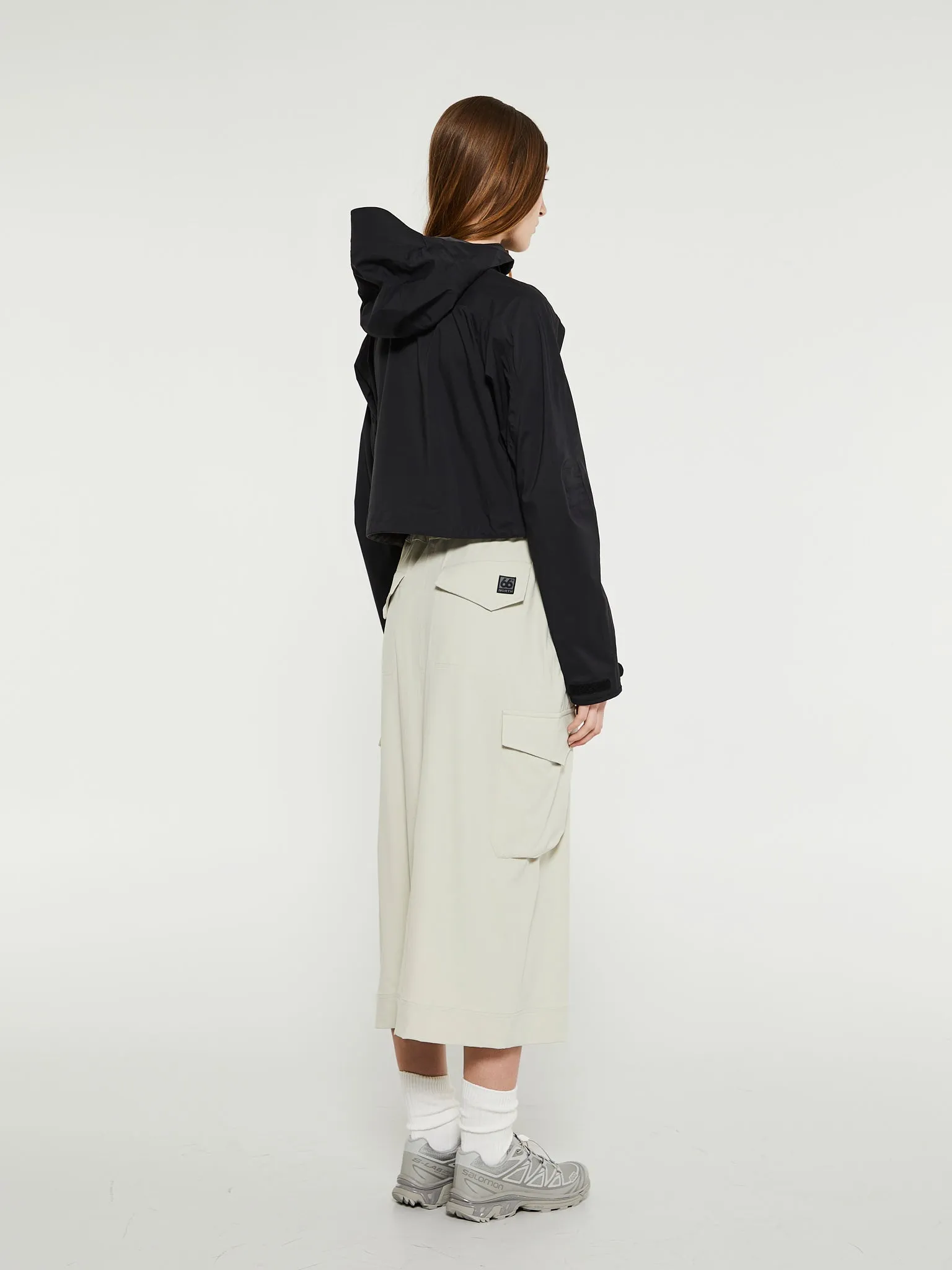 Snaefell W Cropped Neoshell Jacket in Black
