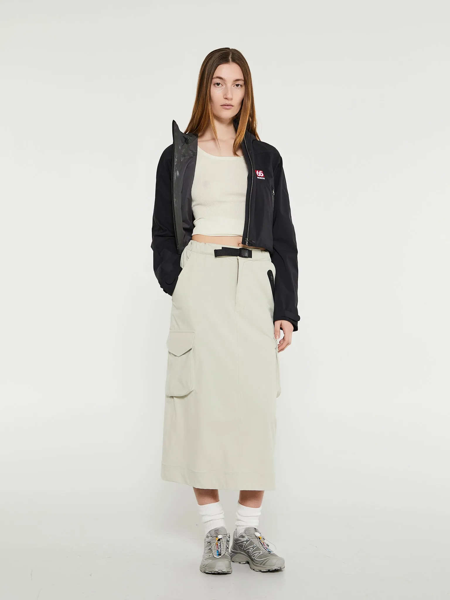 Snaefell W Cropped Neoshell Jacket in Black