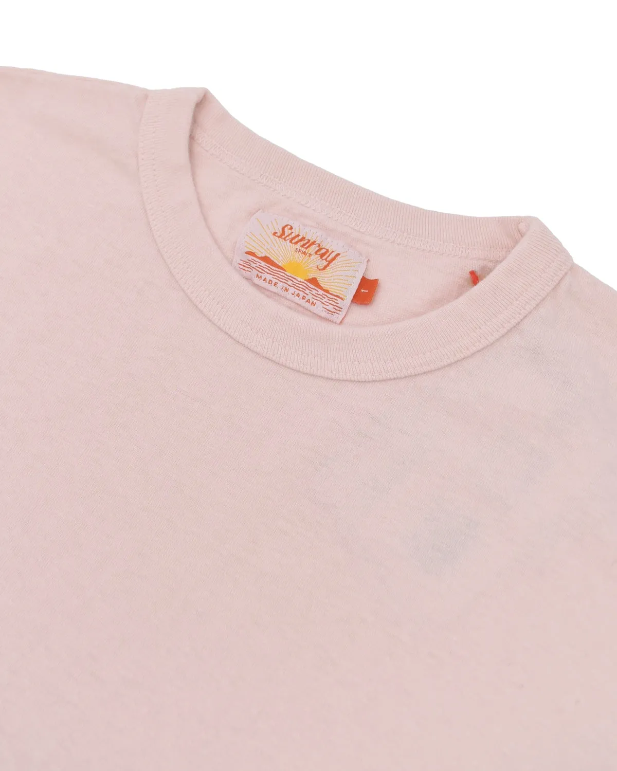 Sunray Hi'aka Mauve Pink Cropped Tee
