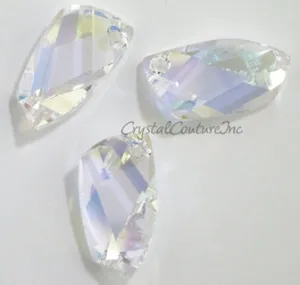 Swarovski Avant Garde Pendant #6620 - Crystal AB 20mm
