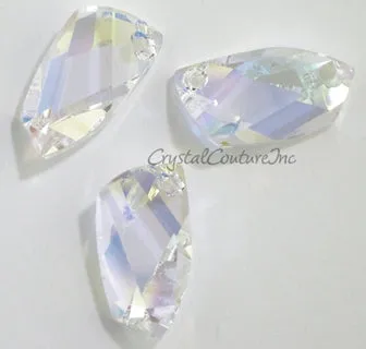 Swarovski Avant Garde Pendant #6620 - Crystal AB 20mm
