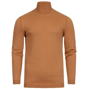 Tan Turtleneck Sweater