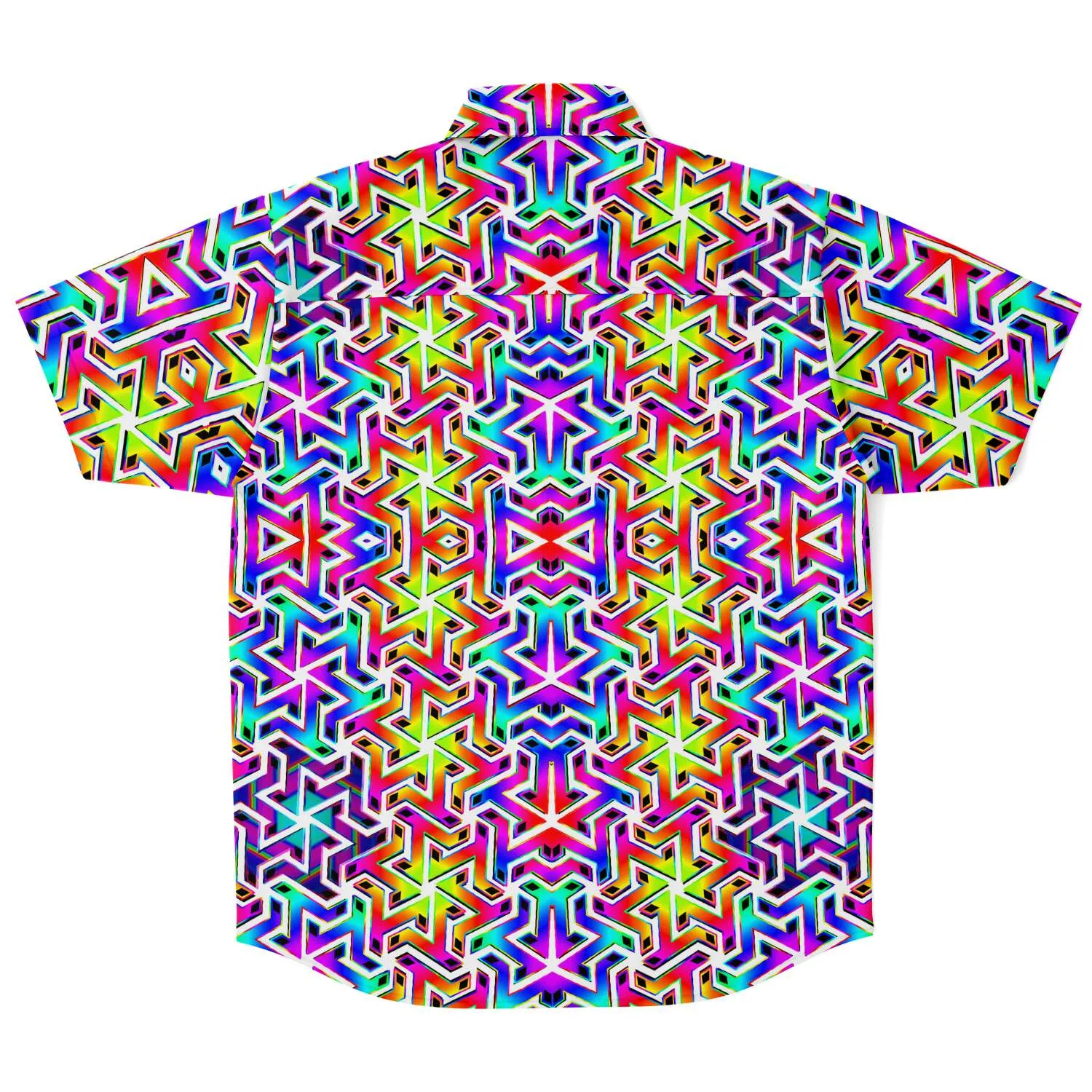 Tessellated Matrix Button Down Shirt