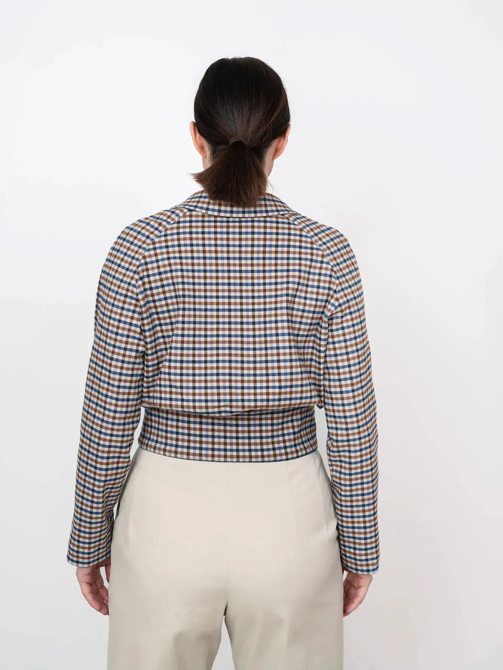 THE ASSEMBLY LINE • Cropped Jacket Sewing Pattern (XL - 3XL)