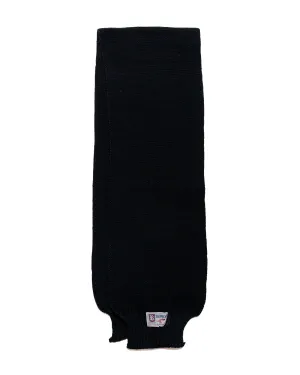 The Real McCoy's MA24103 Scarf, Wool-Knit Navy