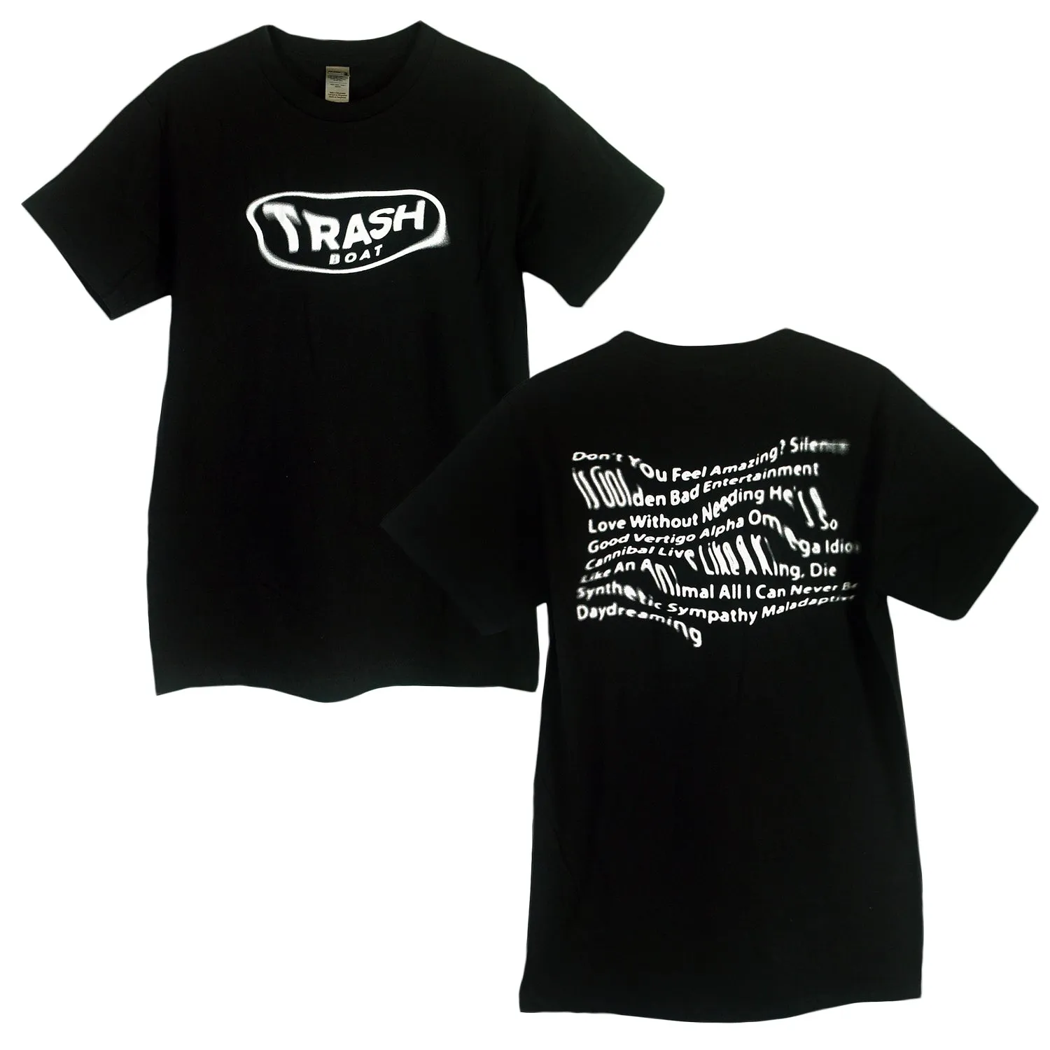Trash Boat  Blurry Logo Black