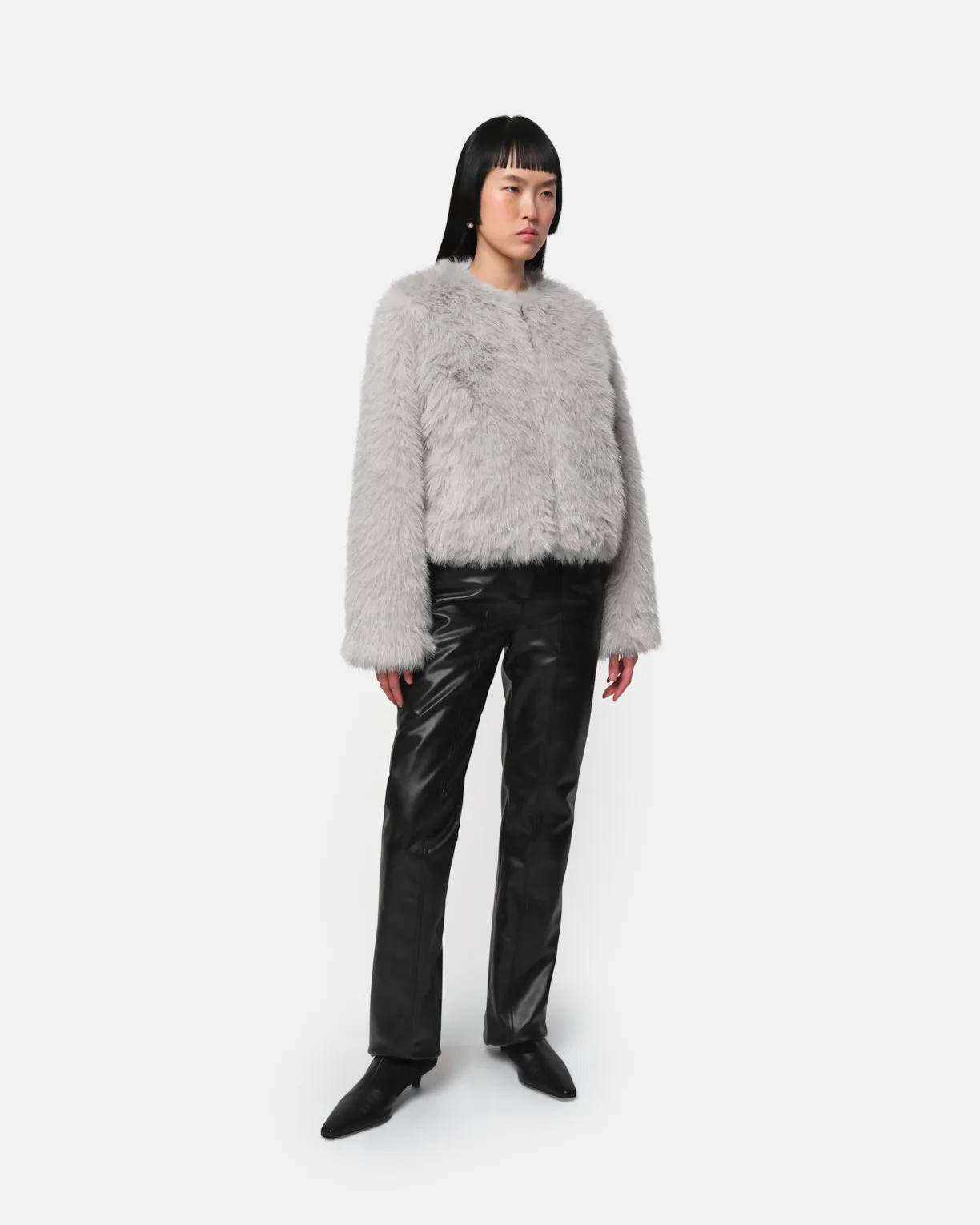 Uma Coat Silver