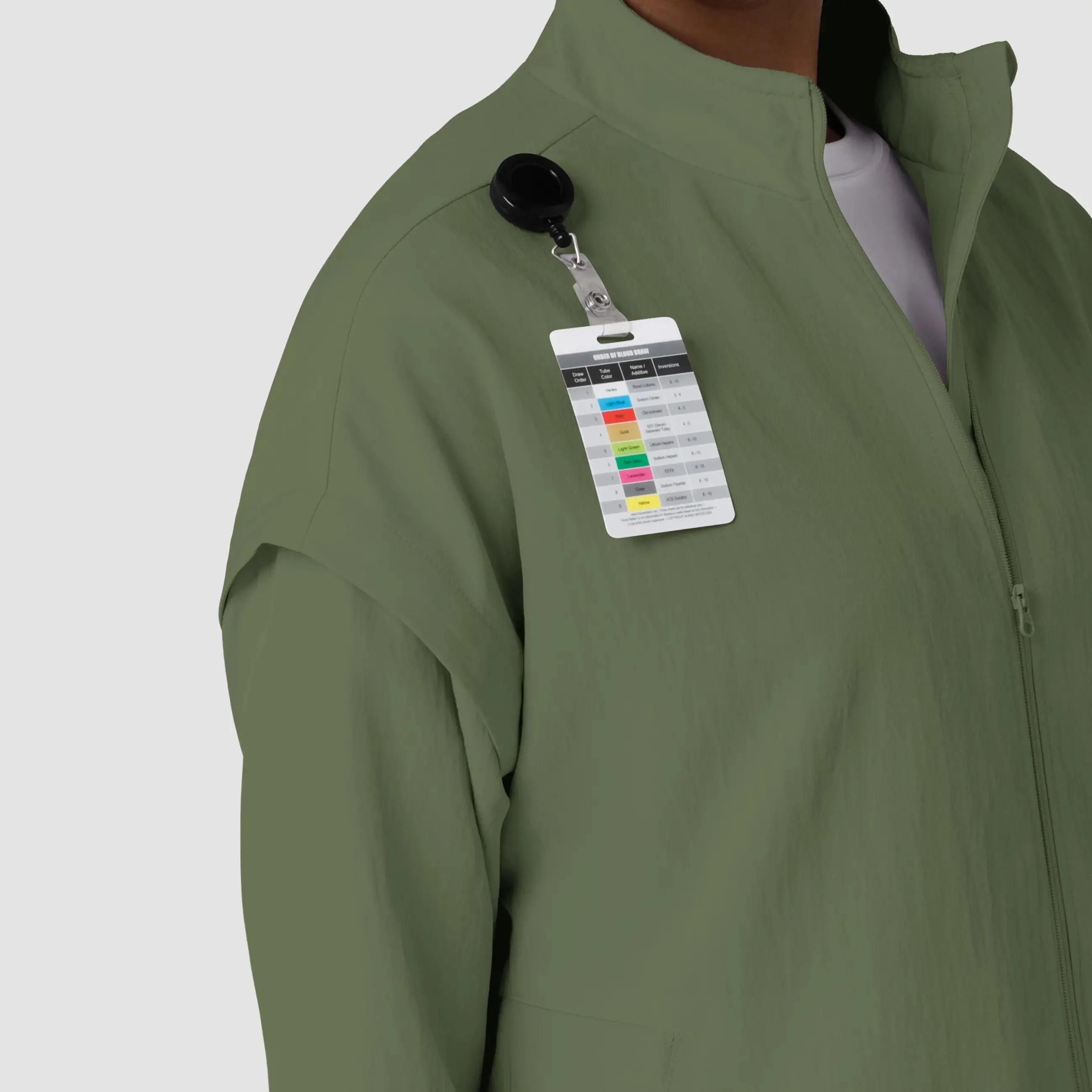 Wink Women's BreezeBreaker Scrub Jacket - Olive