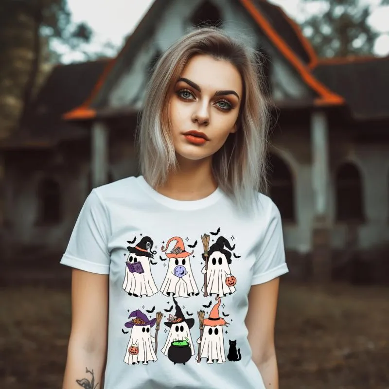 Witchy Ghosts Graphic Tee