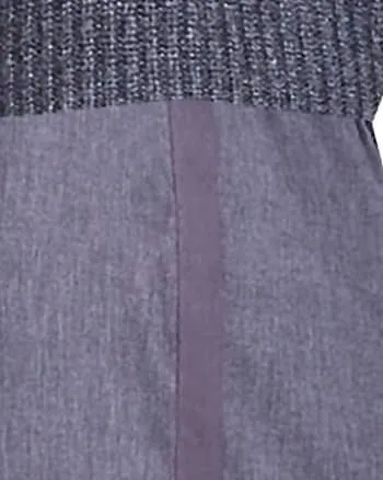Women'S Raleigh Mock Neck Ribbed Knit Sweater Dress in Charcoal | Charcoal