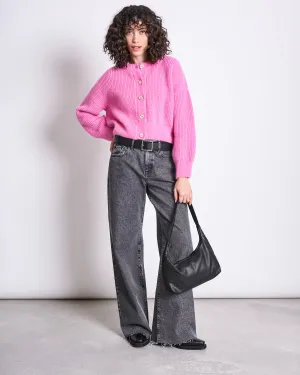 WOOLY CARDIGAN BENI BONBON PINK