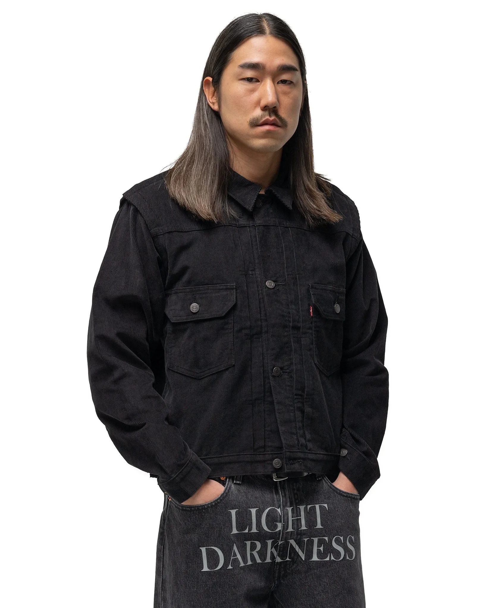 x UNDERCOVER Pinnacle Trucker Corduroy Meteorite